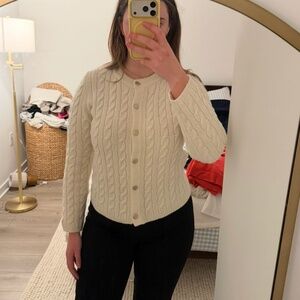 Abercrombie Cable Knit Cardigan